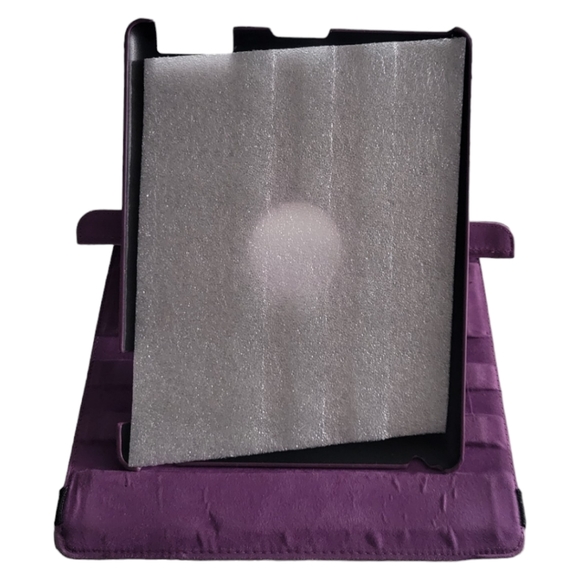 Purple Plum Apple iPad 2 Ctech Case Stand Cover 360° Rotation 9.7" - Picture 11 of 13
